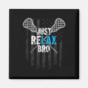 Imán Sólo relájese hermano Lacrosse Sticks molesto amer