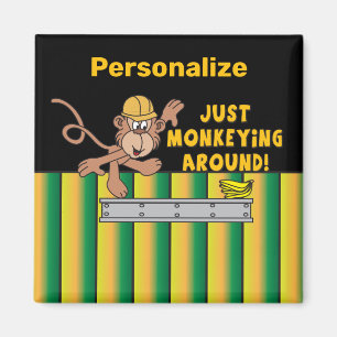 Imán Sólo remonta alrededor del mono