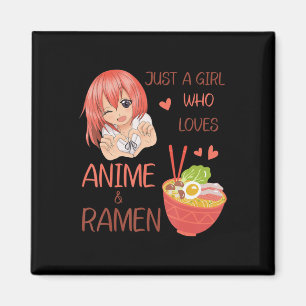 Imán Solo un chica que ama a Anime y Ramen Japan Anime