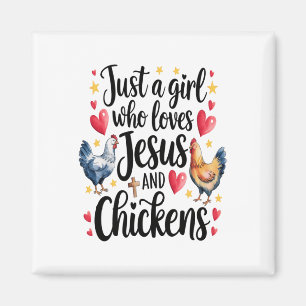 Imán Sólo Un Chica Que Ama A Jesús Y A La Granja De Pol