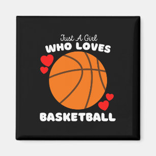 Imán Sólo un Chica que ama el básquetbol - Chicas muy e