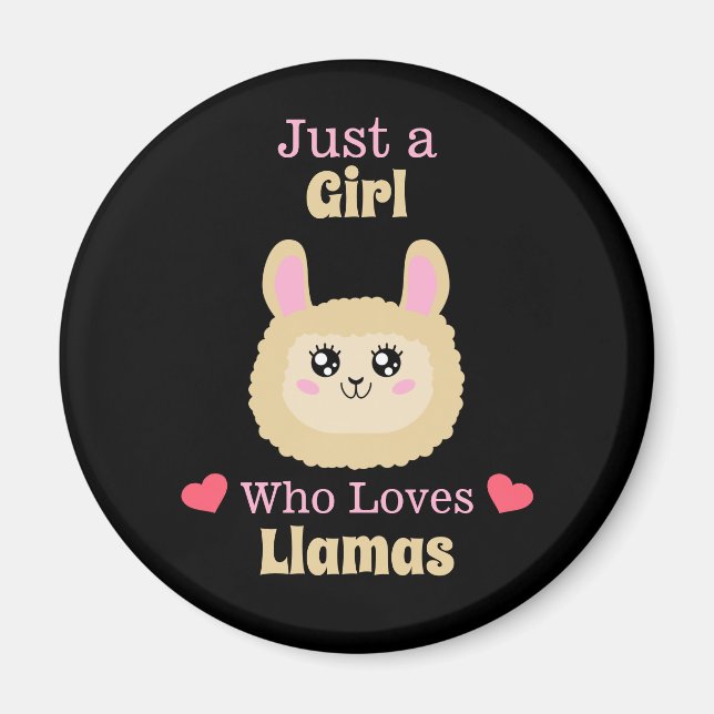 Imán Sólo un Chica que ama las llamadas (Frente)
