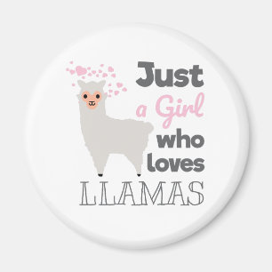 Imán Sólo un Chica que ama las llamadas
