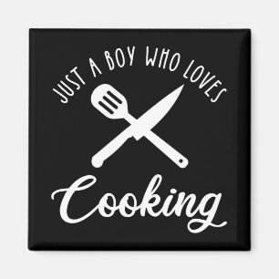 Imán Solo un chico que ama cocinar