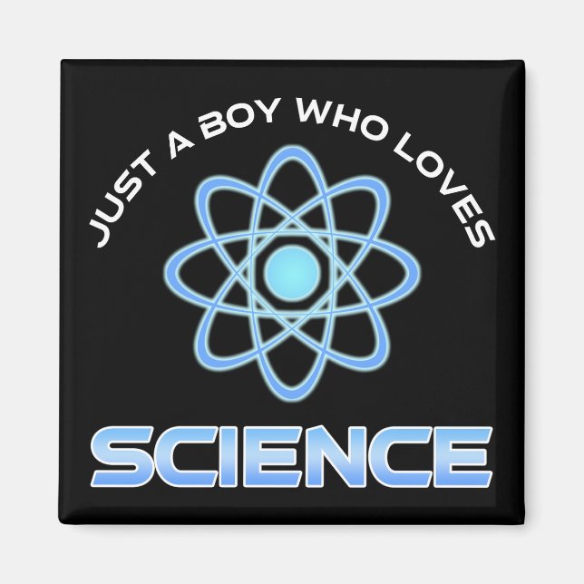 Imán Solo un chico que ama la ciencia (Frente)