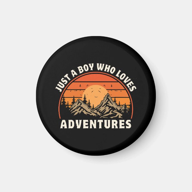 Imán solo un chico que ama las aventuras (Frente)