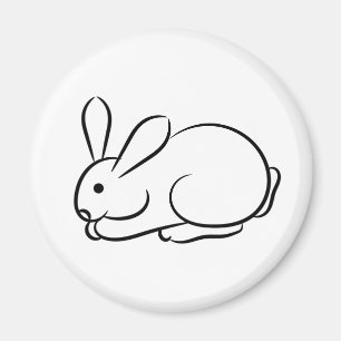 Imán Sólo un conejo