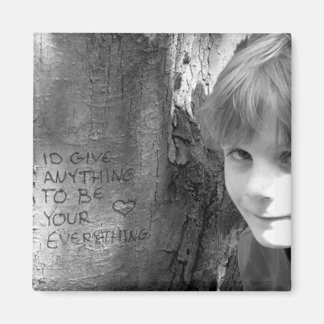 Imán Solo un deseo para los niños. (Frente)