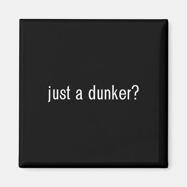 Imán Sólo un Dunker Fun Bysketbyll (Frente)