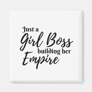 Imán Sólo un jefe Chica construyendo su imperio