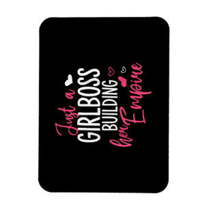 Imán Sólo un jefe chica construyendo su imperio mujeres