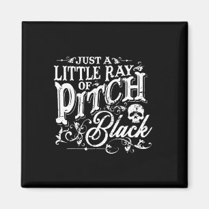 Imán Sólo Un Rayo De Pitch Black Spooky Season Hal