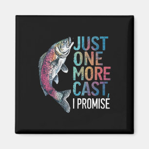 Imán Sólo una captura más lo prometo Regalos para pesca