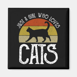 Imán Sólo Una Chica Que Ama A Los Gatos