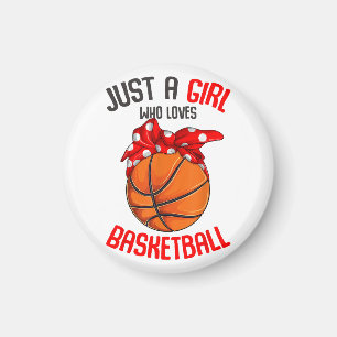 Imán Solo una chica que ama Basketball Girl