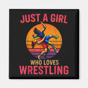 Imán Solo una chica que ama la lucha libre divertida lu