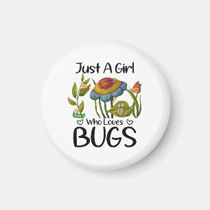 Imán Sólo una chica que ama los insectos