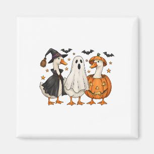 Imán Sólo una fantasmagórica Halloween Goose Graciosa H