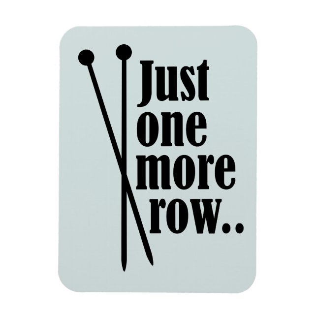 Imán Sólo una fila más. (Vertical)