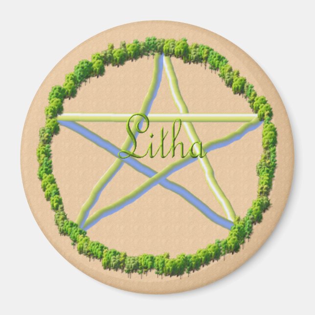 Imán Solsticio de Verano (Frente)