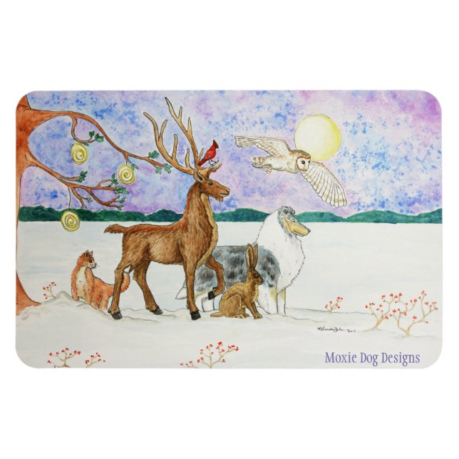 Imán Solsticio mágico (Horizontal)