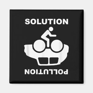 Imán Solución Contaminación Bicicleta Bicicleta Prot Am