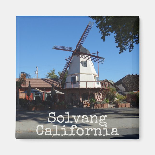 Imán Solvang California Magnet (Frente)
