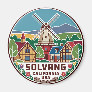 Imán Solvang EE. UU.