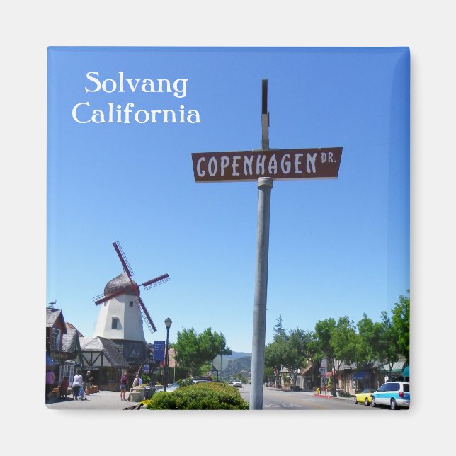 Imán ¡Solvang Magnet! (Frente)