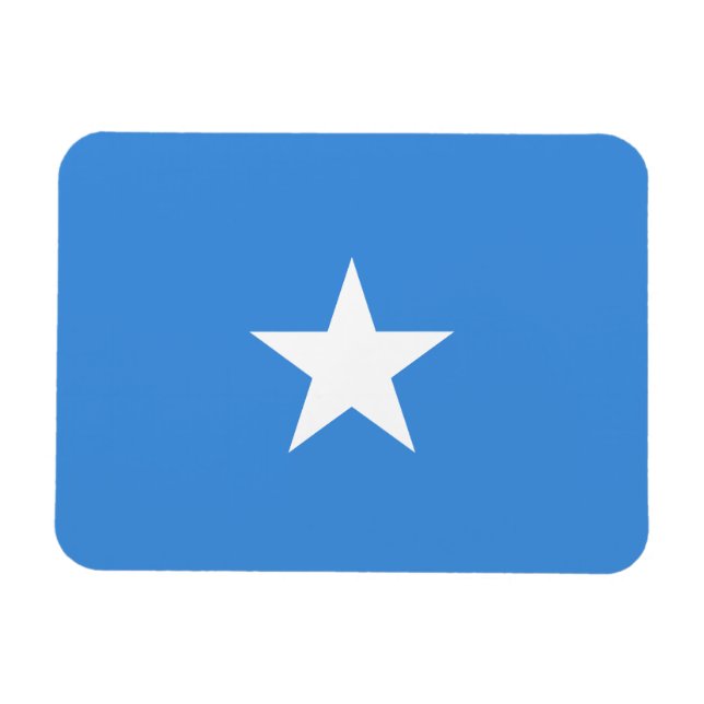 Imán Somalia Flag (Horizontal)