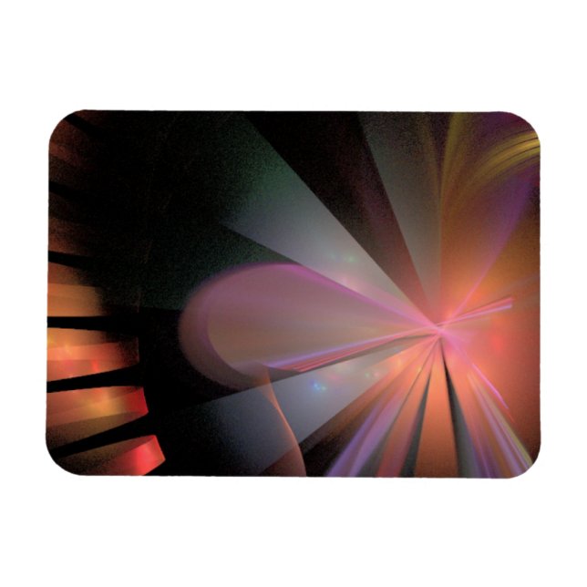 Imán Sombras de la explosión roja (Horizontal)