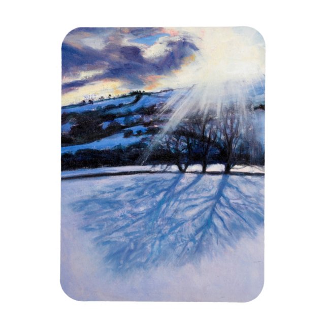 Imán Sombras de nieve 2009 (Vertical)