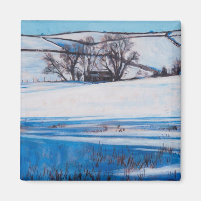 Imán Sombras de nieve 2010 (Frente)