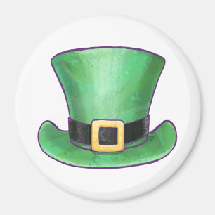 Imán Sombrero de copa del día de St Patrick
