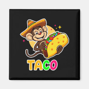 Imán sombrero de taco de mono mexicano el squatcho dive