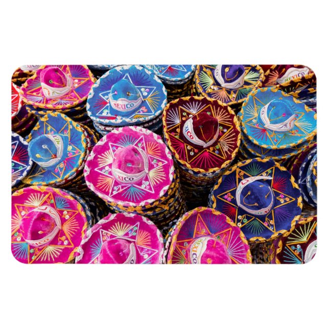 Imán Sombrero mexicano (Horizontal)