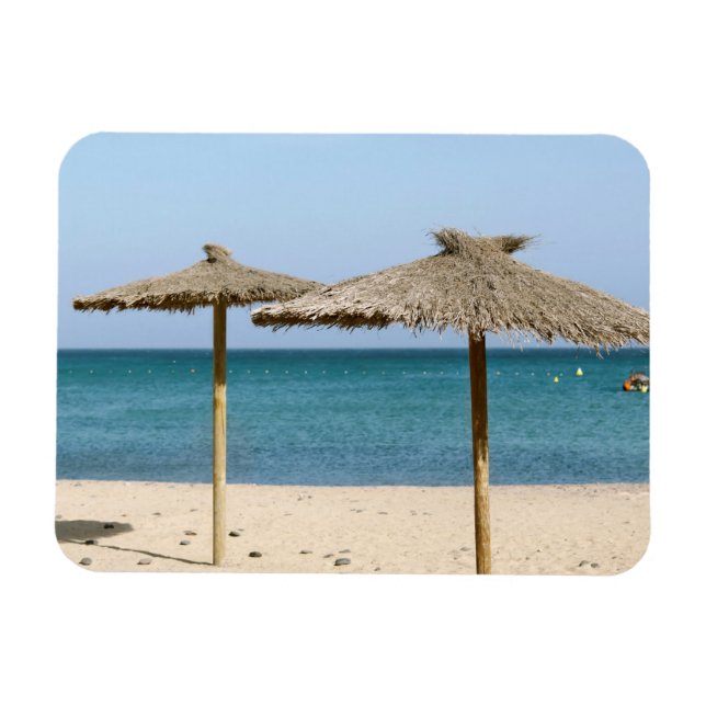 Imán Sombrillas de Paja (Horizontal)