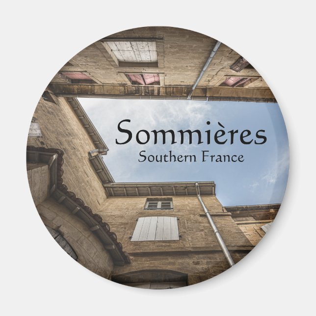 Imán Sommieres, Francia (Frente)