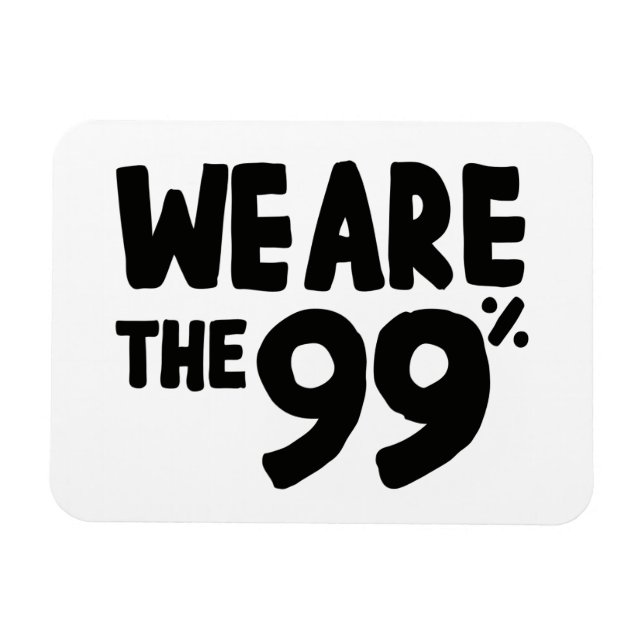 Imán Somos el 99% (Horizontal)