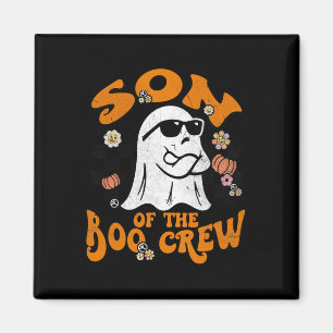 Imán Son Boo Crew Groovy Matanza Familia Halloween Hall