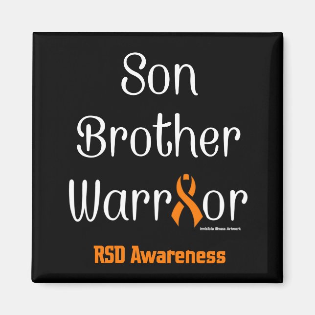 Imán Son Brother Warrior... RSD (Frente)