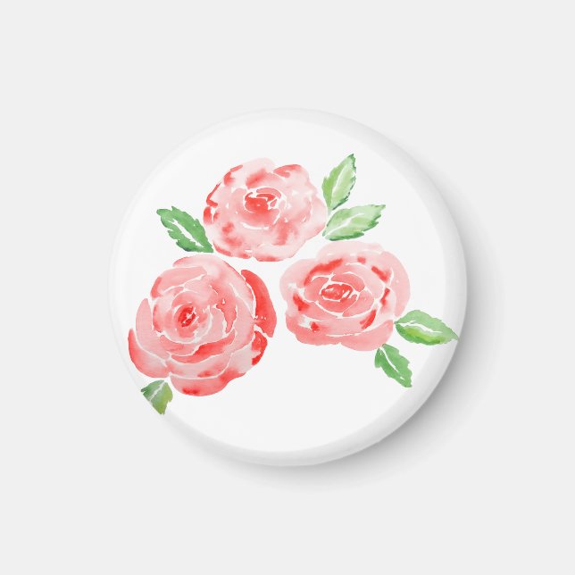 Imán Son elegantes en acuarela (Frente)