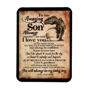 Imán Son Lovers   A Mi Increíble Hijo Recuerda Que Te A