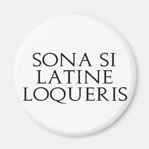 Imán Sona Si Latine Loqueris