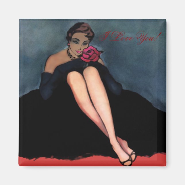 Imán Soñando con usted Magnet ~ (Frente)