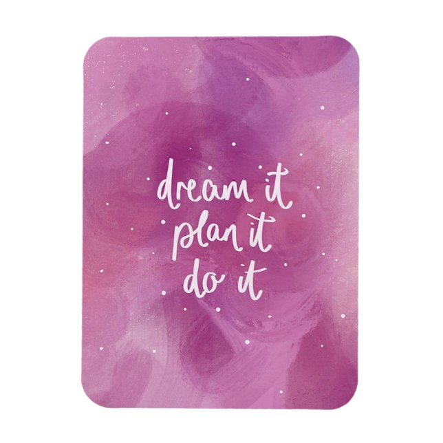 Imán Soñarlo, planearlo, hacerlo (Vertical)