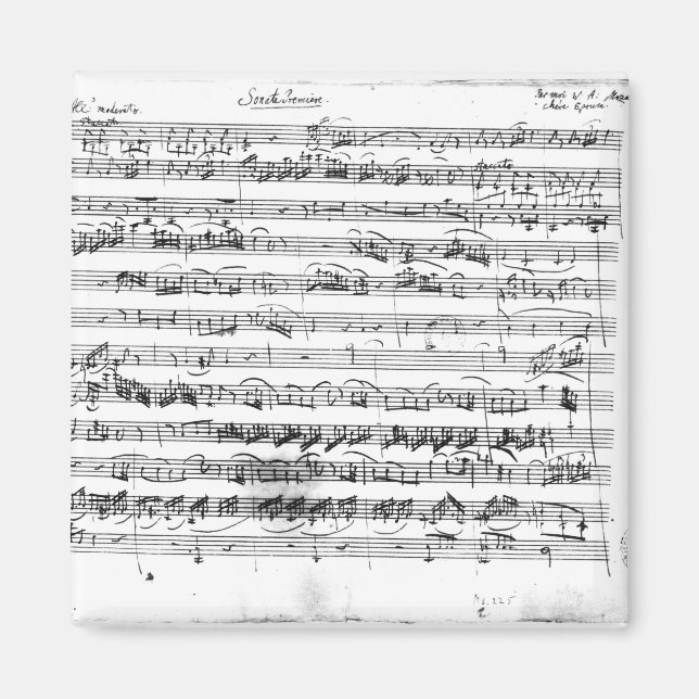 Imán Sonate Premiere para violín y clavecín (Frente)