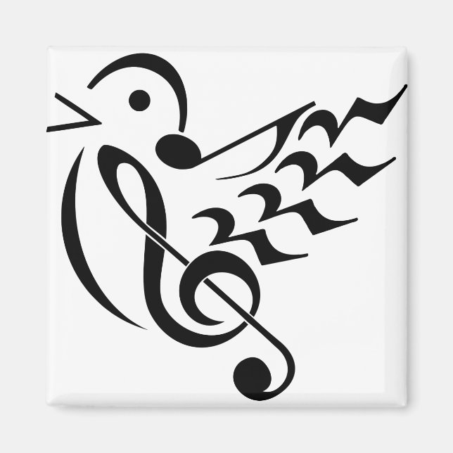 Imán Songbird en vuelo (Frente)