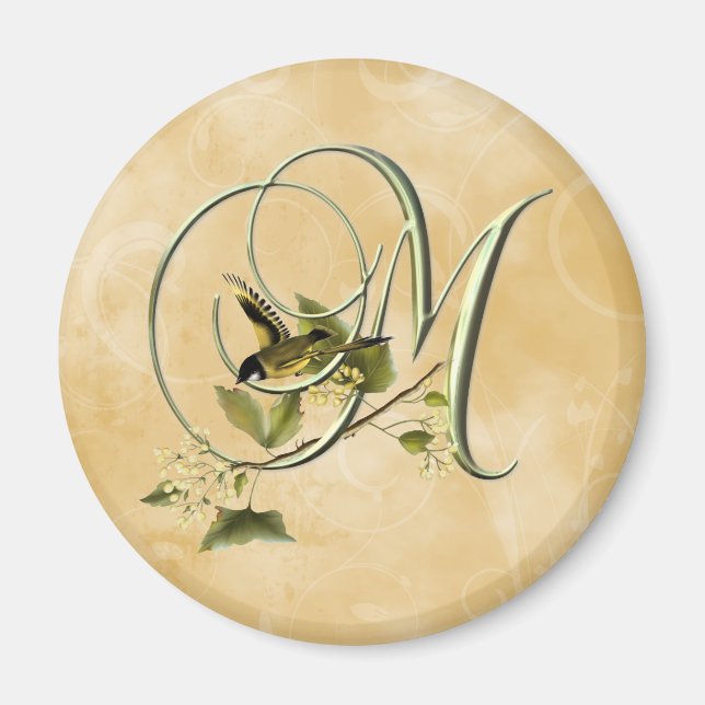 Imán Songbird Inicial M (Frente)