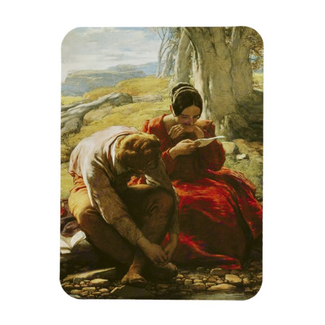 Imán Sonnet, 1839 (aceite en el panel) (Vertical)